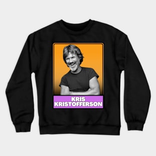 Kris kristofferson (retro) Crewneck Sweatshirt